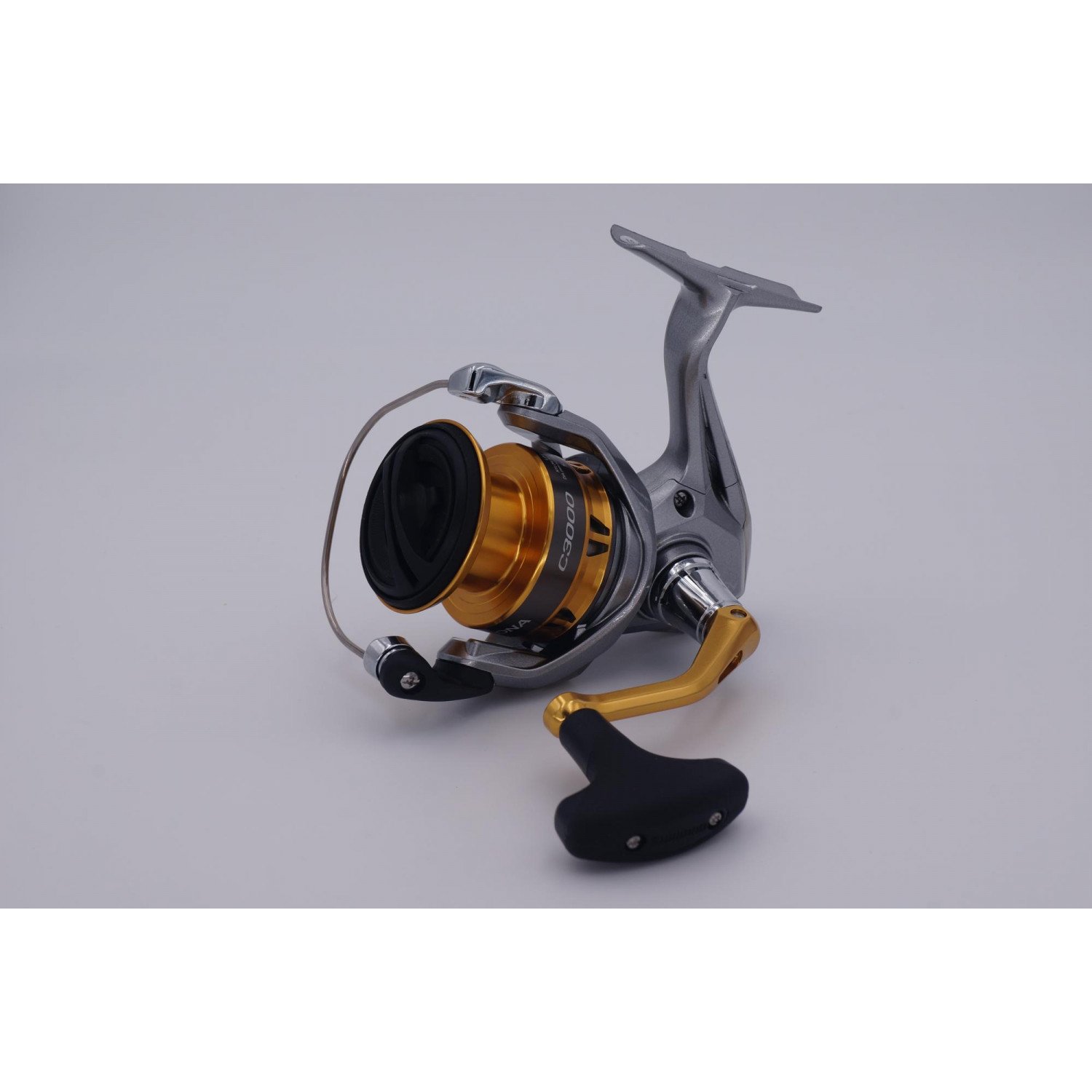 Shimano Sedona C3000 HG FI, Spinning reel with front drag, Signs of use