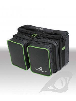 Daiwa Prorex Shoulder Bag, 39x25x26cm, black/green, water repellent