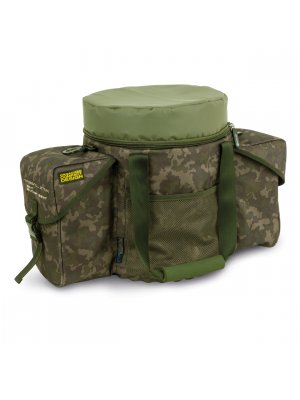 Shimano Tribal XTR Bait Bucket Seat, 54cmx30cmx39cm, Accessory bag, Bait bucket bag